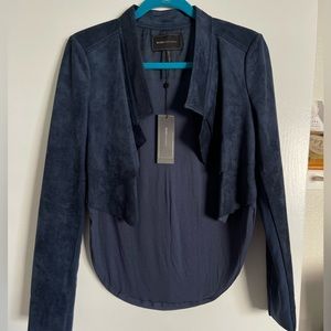 Brand New BCBG Navy Blazer. The size is XS but fits like a Small/Medium.